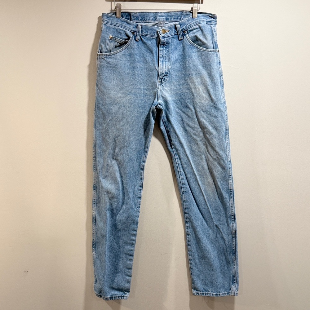 Wrangler‎ Men's Vintage Light Blue Relaxed Jeans Size 34